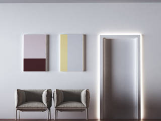 Cornice per led a parete o contorno porta led EL504, Eleni Lighting Eleni Lighting Puertas modernas