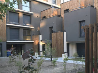 Housing project Georges Gay, OGGOstudioarchitects, unipessoal lda OGGOstudioarchitects, unipessoal lda Multi-Family house Wood Wood effect