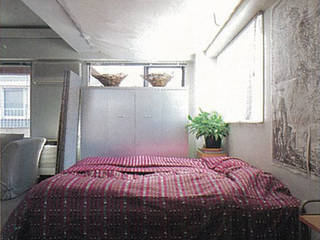 自宅メゾネットマンション改修いつでもご案内します, JWA，Jun Watanabe & Associates JWA，Jun Watanabe & Associates Bedroom