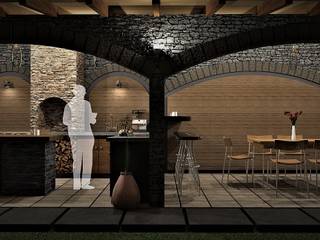Cocina jardín, ARGAL Arquitectura-Arte-Diseño ARGAL Arquitectura-Arte-Diseño 廚房