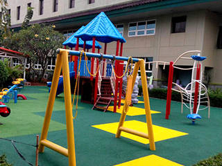 Playground Jakarta International Korea School, PT. Datra Internusa PT. Datra Internusa Escuelas Multicolor