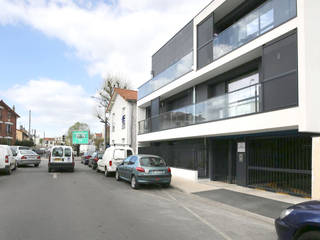 Mares Apartments, OGGOstudioarchitects, unipessoal lda OGGOstudioarchitects, unipessoal lda Multi-Family house