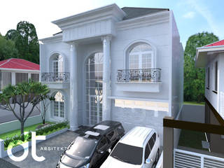 PROJECT JATI ASIH BEKASI, Rumah Desain Tropis Rumah Desain Tropis Casas modernas