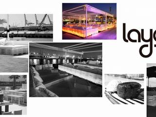 Restaurante-Club Laydown Puerto, Marina de Valencia, VICEVERSA Architecture & Design VICEVERSA Architecture & Design Bares y clubs de estilo moderno