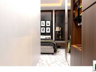 design interior bedroom 2 at kota legenda cibubur, Aray Interindo Aray Interindo