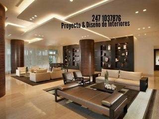 Estancias del Hogar., PROYECTO & DISEÑO DE INTERIORES PROYECTO & DISEÑO DE INTERIORES Classic style media room Wood Wood effect