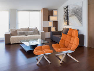 Residencial 1, Sambori Design Sambori Design 现代客厅設計點子、靈感 & 圖片