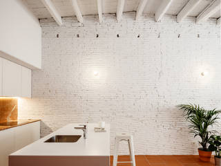 LA ODETTE, CRÜ studio CRÜ studio Built-in kitchens