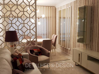 Projeto e Design de Interiores Sala Jantar e Estar, Detalhes & Design Detalhes & Design