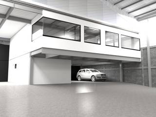 Bodega Tonala, V Arquitectura V Arquitectura Рабочий кабинет в стиле минимализм