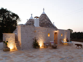 Trullo "LA PERLA", Architetto Floriana Errico Architetto Floriana Errico منازل حجر