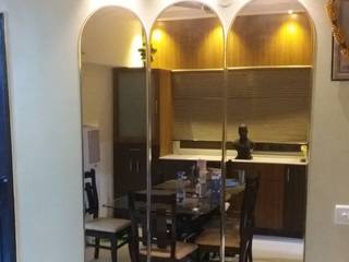 Mr Srivastava's Residence, Design Kreations Design Kreations Modern dining room