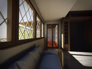 Ombre e luci, Mostarda Design Mostarda Design Classic style living room Wood Wood effect