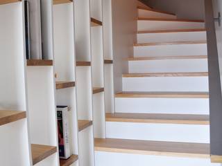 Rénovation d'un duplex, SP Archidesign SP Archidesign Stairs Solid Wood Multicolored