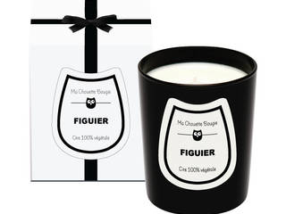 Bougie parfumée Figuier, Ma Chouette Bougie Ma Chouette Bougie Rumah Gaya Industrial Kaca