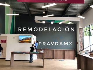 Construccion de local comercial 750 m2 en Villa Coapa, Pravdamx Pravdamx 상업공간