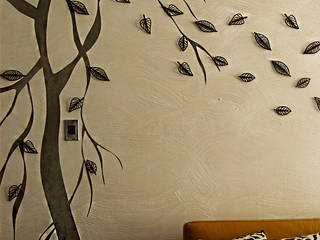 Linea Gráfica, Brochart pintura decorativa Brochart pintura decorativa Tường & sàn phong cách tối giản