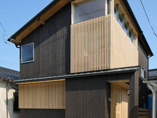 街並みの家, 芦田成人建築設計事務所 芦田成人建築設計事務所 Rustic style houses