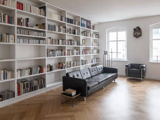 Wohnung mit Aussicht, Sehw Architektur Sehw Architektur Modern living room