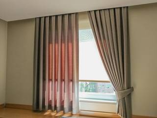 Pendik Tül Perde Hizmeti, Armoni Perde Tasarım Armoni Perde Tasarım Modern windows & doors Flax/Linen Pink