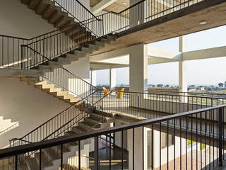 Framing Leadership, DCOOP ARCHITECTS DCOOP ARCHITECTS Stairs Concrete