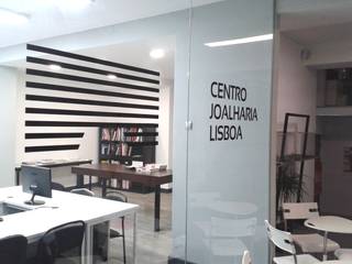 Centro de Joalharia - Lisboa, JMarq. arquitetura & design JMarq. arquitetura & design ห้องทำงาน/อ่านหนังสือ