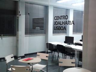 Centro de Joalharia - Lisboa, JMarq. arquitetura & design JMarq. arquitetura & design ห้องทำงาน/อ่านหนังสือ