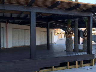 Terraza Hotel Best Sabinal, NavarrOlivier NavarrOlivier Espacios comerciales Madera Acabado en madera