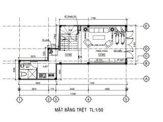 Giải Pháp Thiết Kế Tận Dụng Tối Đa Diện Tích Xây Nhà Trên Đất Méo, Công ty Thiết Kế Xây Dựng Song Phát Công ty Thiết Kế Xây Dựng Song Phát 一戸建て住宅