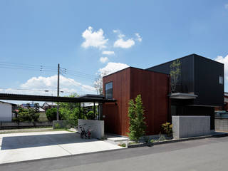 乾町の家, arc-d arc-d Casas estilo moderno: ideas, arquitectura e imágenes