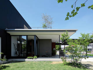 乾町の家, arc-d arc-d Casas estilo moderno: ideas, arquitectura e imágenes