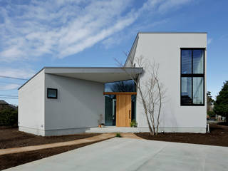 上田町の家, arc-d arc-d Casas estilo moderno: ideas, arquitectura e imágenes