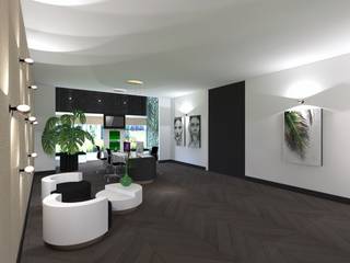 OFFICE DESIGN, VAN VEEN INTERIOR DESIGN VAN VEEN INTERIOR DESIGN Bedrijfsruimten Hout Hout