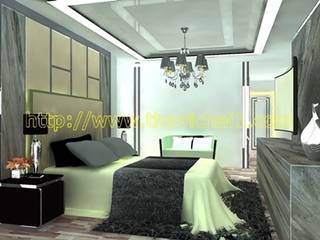 ออกแบบตกแต่งคอนโด, PROFILE INTERIOR STUDIO PROFILE INTERIOR STUDIO Dormitorios modernos: Ideas, imágenes y decoración Granito