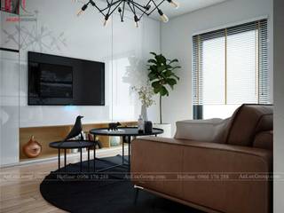 NỘI THẤT CĂN HỘ ĐẸP TẠI VINCOM CENTER, Nội Thất An Lộc Nội Thất An Lộc Living room