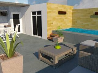 Diseño de Terraza, Diseño & Estilo Diseño & Estilo Modern balcony, veranda & terrace