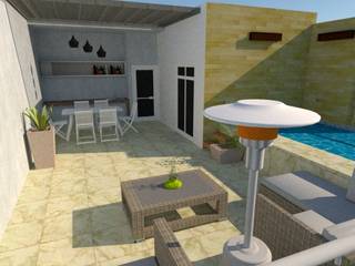 Diseño de Terraza, Diseño & Estilo Diseño & Estilo Balcones y terrazas de estilo moderno
