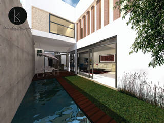 CUMBRES07, KBorges Arquitectos KBorges Arquitectos حديقة