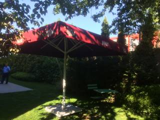 DİMES ŞEMSİYESİ, Akaydın şemsiye Akaydın şemsiye Front yard Aluminium/Zinc Red