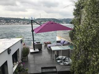 ÜSKÜDAR YANDAN GÖVDELİ ŞEMSİYESİ, Akaydın şemsiye Akaydın şemsiye Pool Aluminium/Zinc Purple/Violet