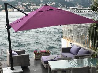 ÜSKÜDAR YANDAN GÖVDELİ ŞEMSİYESİ, Akaydın şemsiye Akaydın şemsiye Garden Pool Aluminium/Zinc Purple/Violet