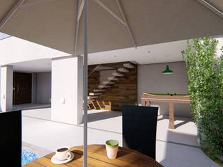 casa unifamiliar, Edu Coutinho Arquitetura Edu Coutinho Arquitetura Casas modernas: Ideas, diseños y decoración