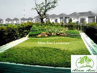 Roof Garden, Alam Asri Landscape Alam Asri Landscape Garden Shed Wood Green