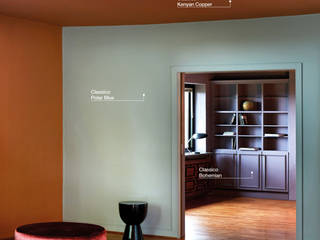 Colour Collection - The Neomodernist, Pure & Original Pure & Original Salas de estar ecléticas