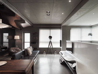 返 - 新北徐宅, 形構設計 Morpho-Design 形構設計 Morpho-Design Modern living room