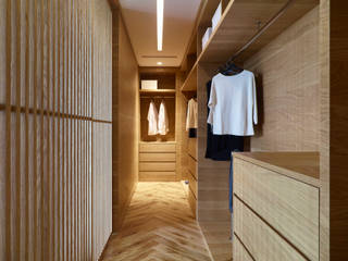 Grayscale, 形構設計 Morpho-Design 形構設計 Morpho-Design Modern style dressing rooms