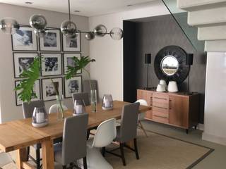 Green & Grey Simplicity, Sophistique Interiors Sophistique Interiors Comedores de estilo moderno