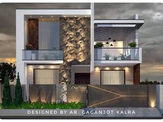 Residence at Jalandhar, Craffeno Architecture Studio Craffeno Architecture Studio Minimalist house