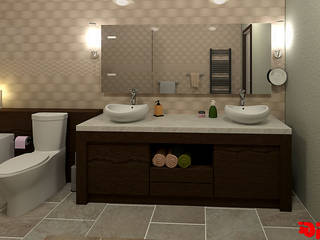 Moderne badkamer, 3DDOC 3DDOC Modern Banyo