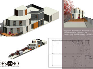 casa TECAMAC, Designo Arquitectos Designo Arquitectos منزل عائلي صغير